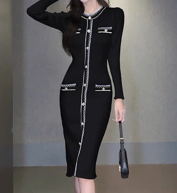 DR22W1217 知性美小香中長連身裙