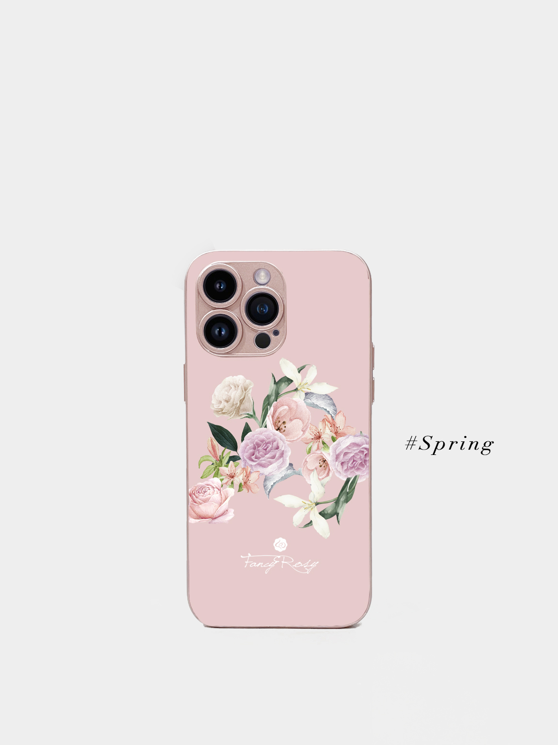 鏡面手機殼 Spring 連手機背帶套裝