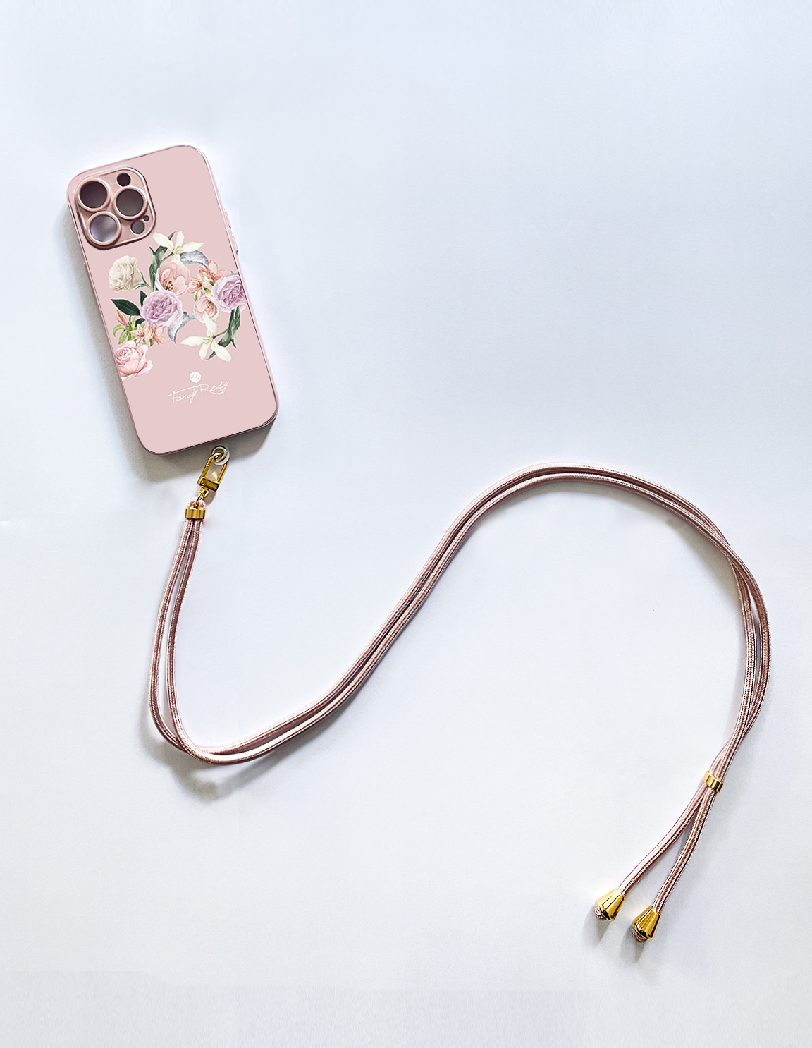 鏡面手機殼 Spring 連手機背帶套裝