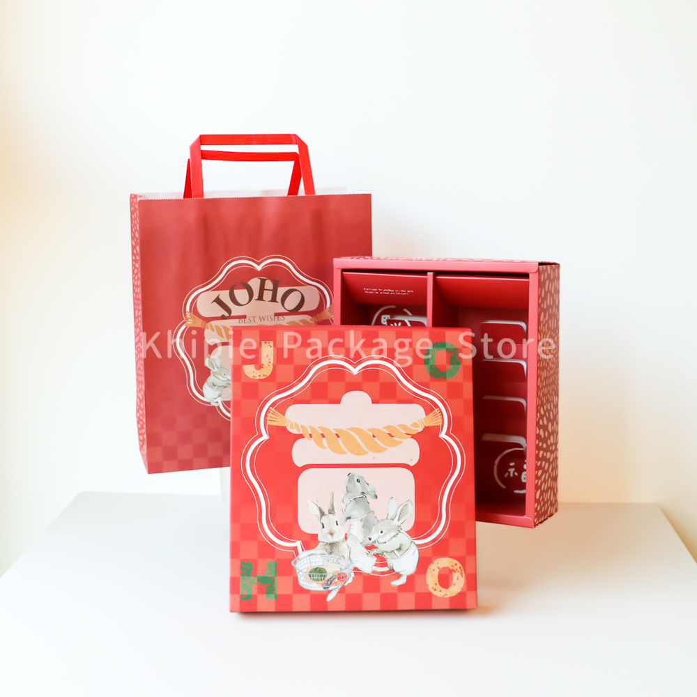 新年禮盒組｜吉兔祝福｜含提袋、內襯