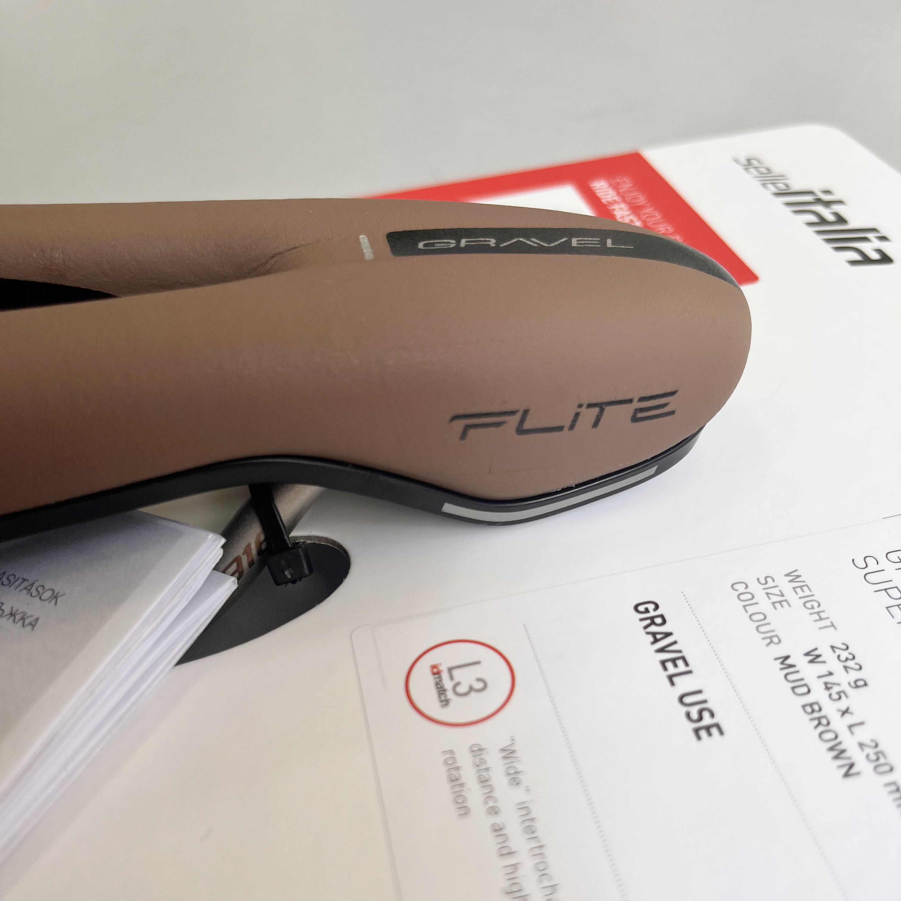 Selle Italia Flite Boost Gravel TI316 Superflow Saddle