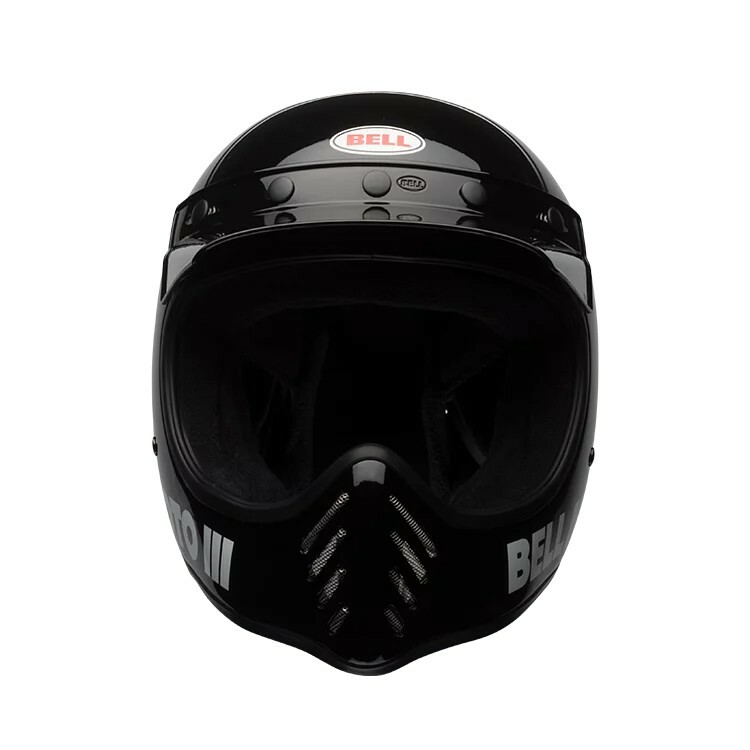 BELL MOTO3 BLACK 亮光黑 山車帽