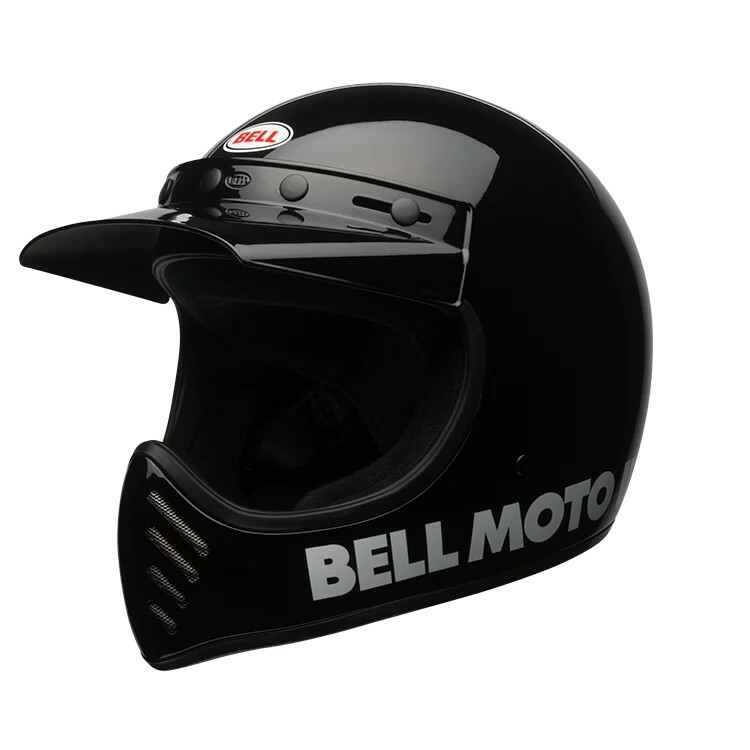BELL MOTO3 BLACK 亮光黑 山車帽