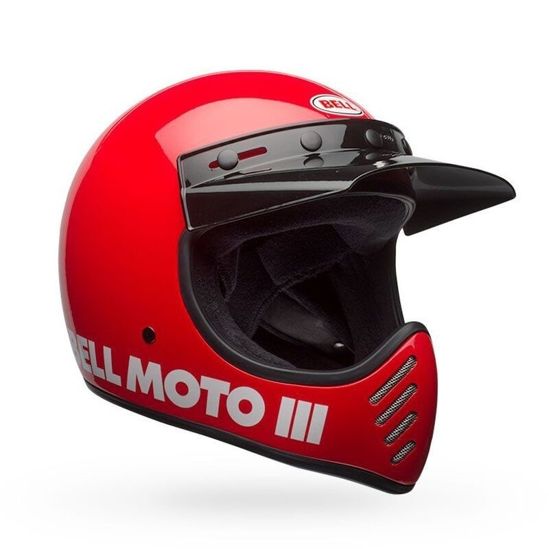 BELL MOTO3 RED 亮光紅 山車帽
