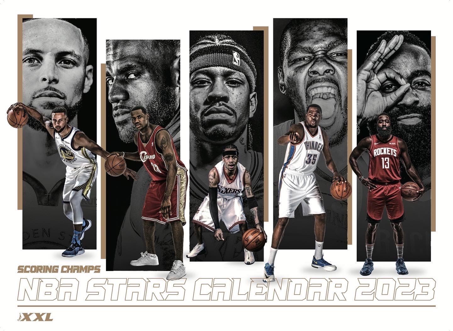 XXL 2022 12月號 Giannis 字母哥  隨書附贈 2023 NBA GET BUCKETS 得分王月曆