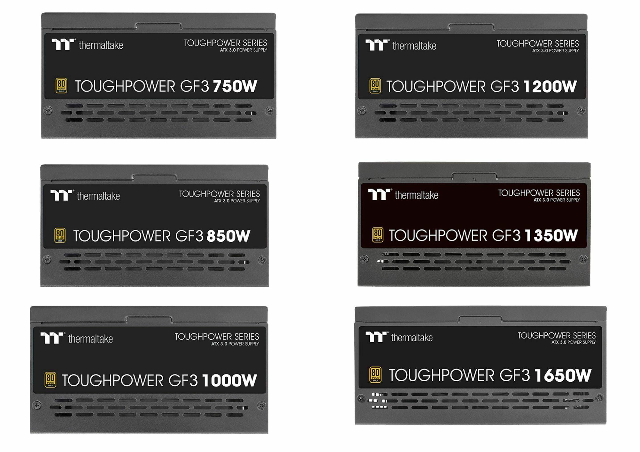 米特3C數位–曜越 Toughpower GF3 1000W/1200W/1350W 金牌電源供應器