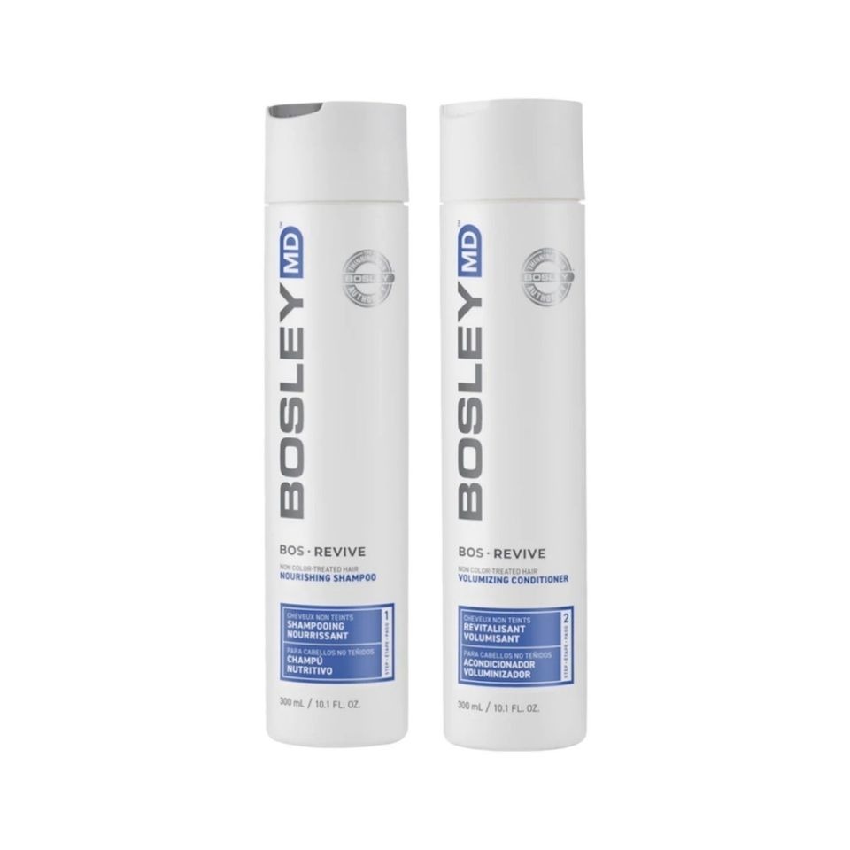 BOSLEY BosRevive Nourishing 活髮滋養洗護套裝 - 無染配方 300ml+300ml