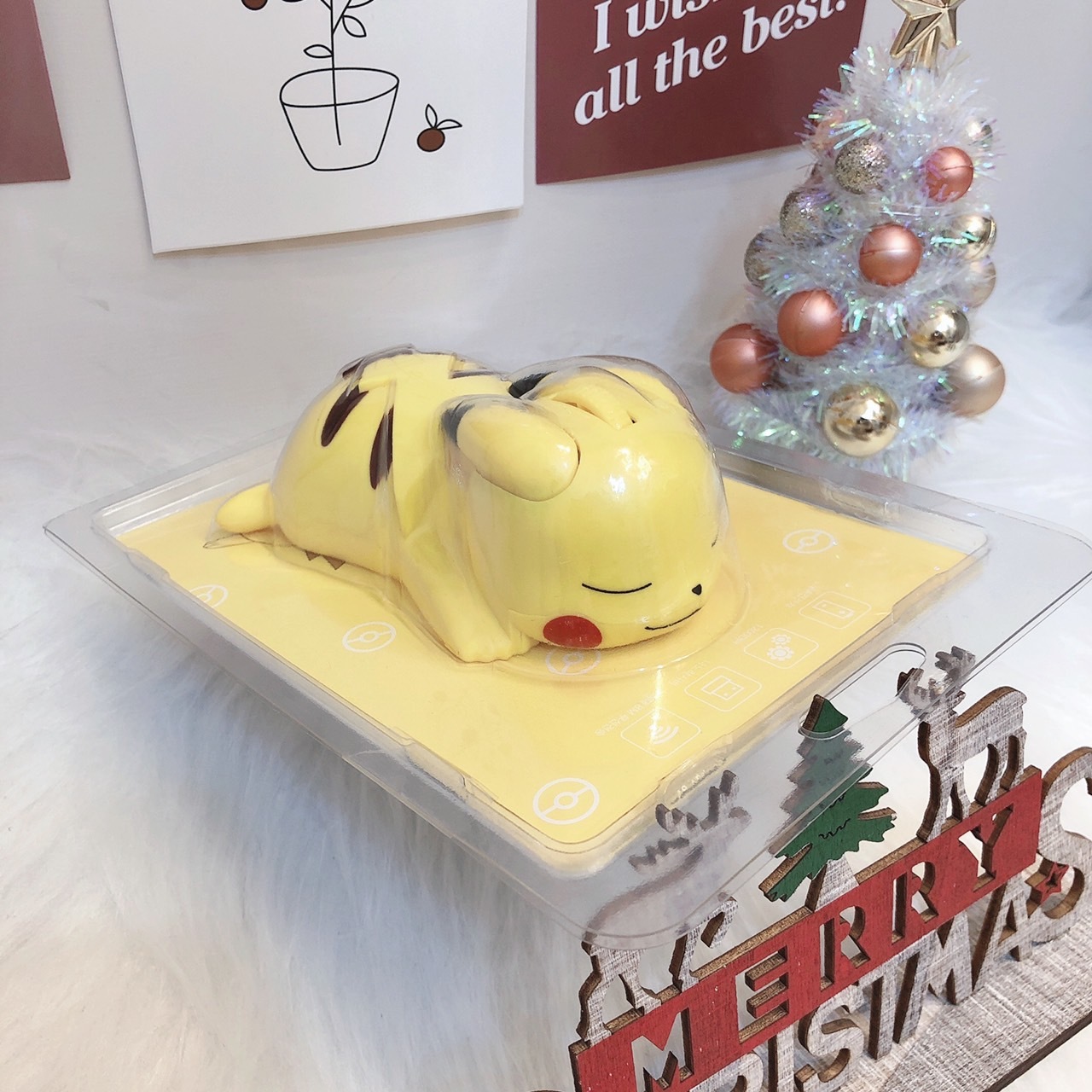 韓國 皮卡丘 USB無線藍芽滑鼠