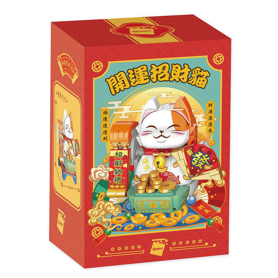 《 QMAN 》 轉轉招財貓