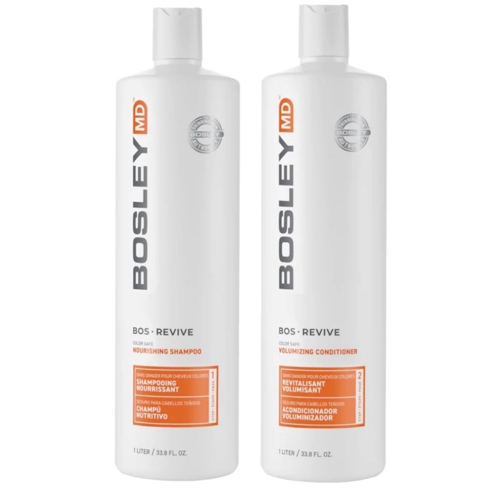 BOSLEY BosRevive Color Safe Nourishing 活髮滋養洗護套裝 - 染後配方 1000ml+1000ml