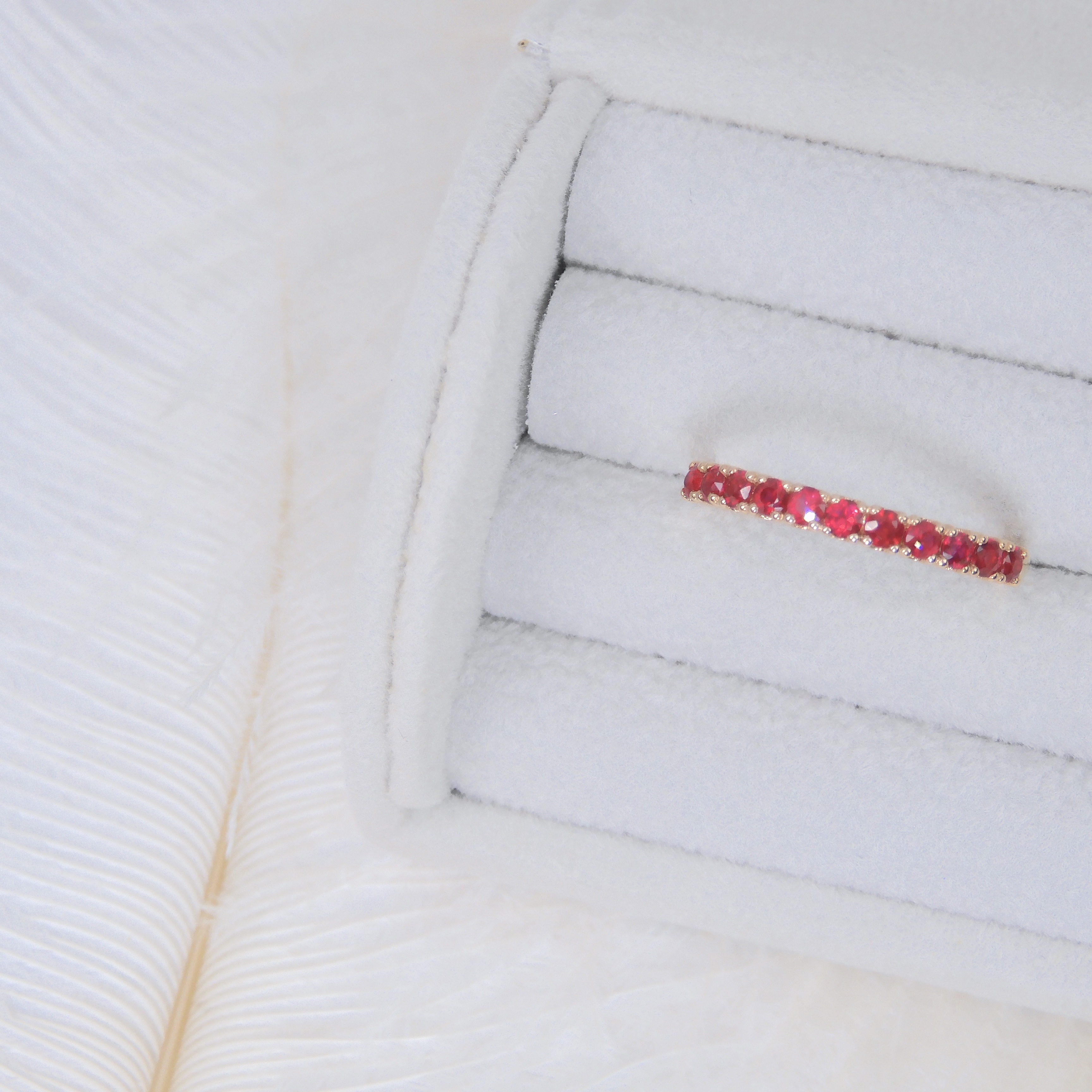 18K金 0.47ct 紅寶石戒指