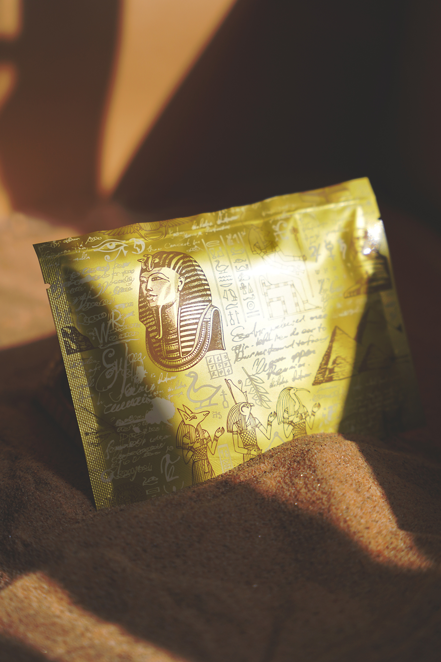 埃及法老金砂面膜