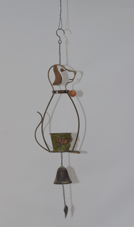 狗造型花器鈴鐺