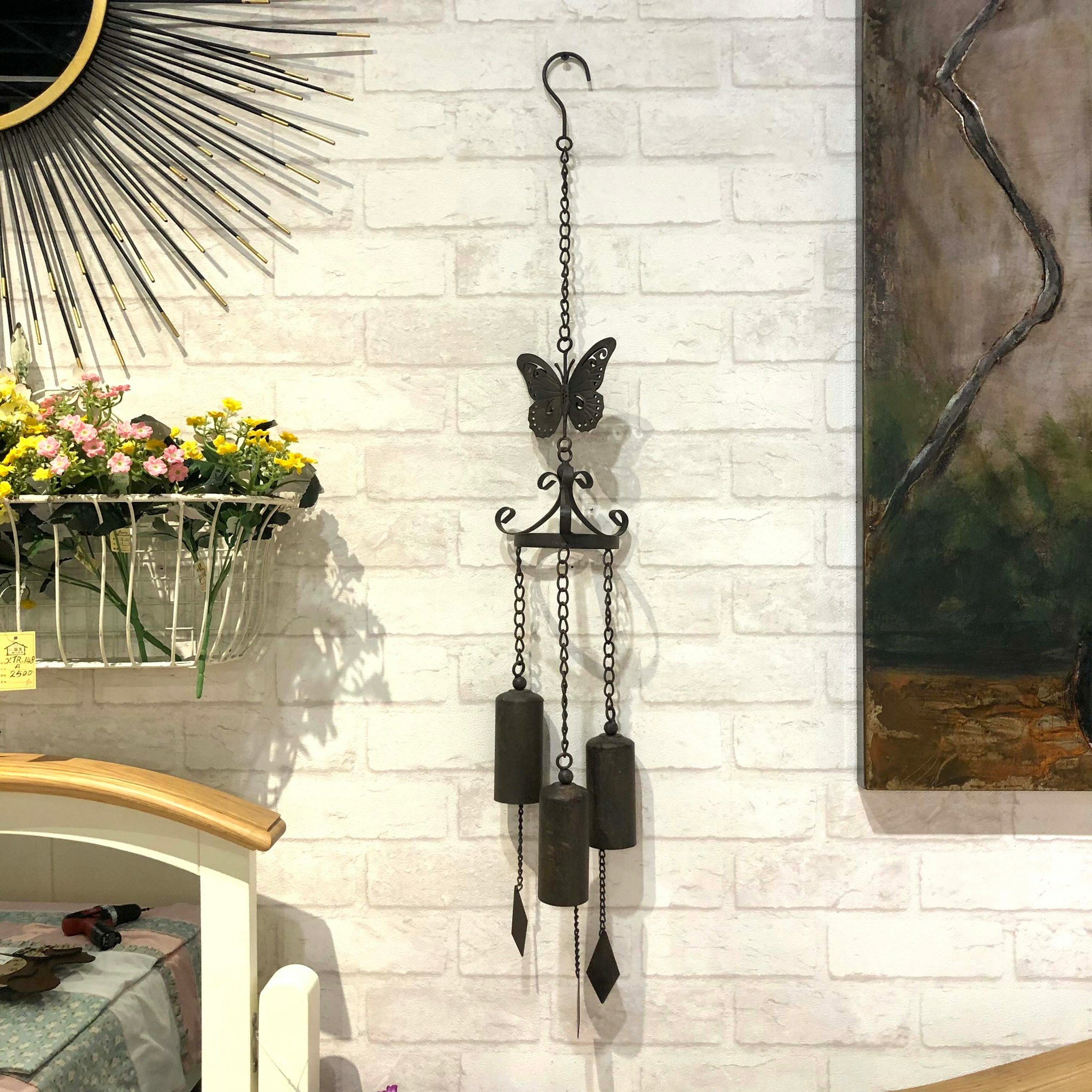 黑色蝴蝶風鈴
