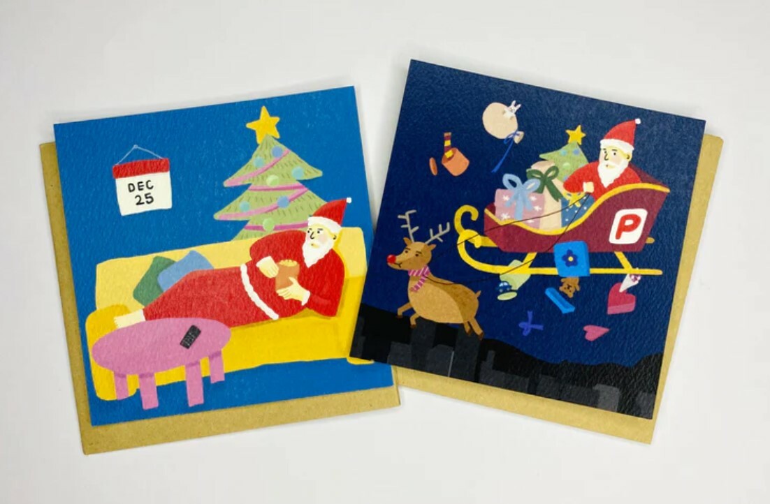 小日子 x MURMUR 聖誕卡|本地聯系列|香港原創|香港設計|獨一無二|聖誕送禮|多款可選