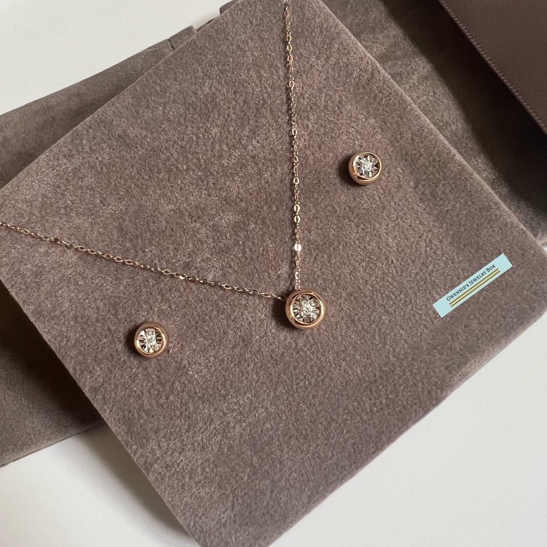 Bubble泡泡-真鑽耳環