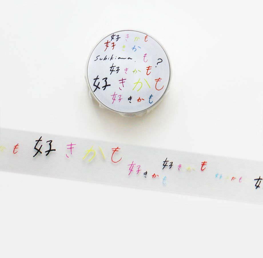 表現社／ 透明膠帶／「Subikiawa.」可能喜歡