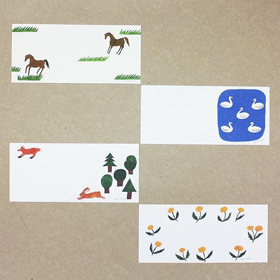 表現社／便條信紙／「西淑」草原
