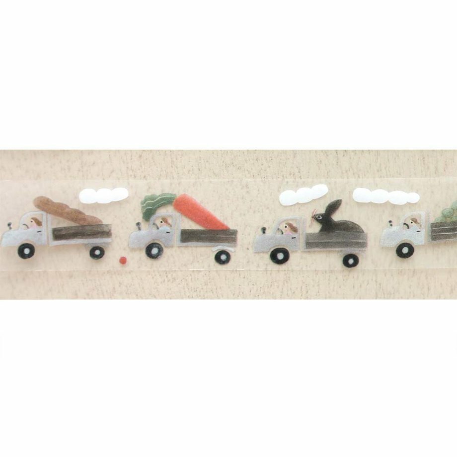 表現社／透明膠帶／「necktie」卡車