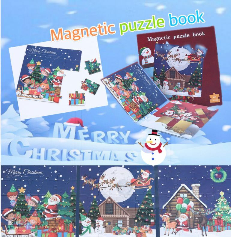 (現貨)🎄Magnetic puzzle book🎄
