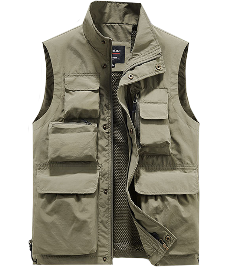 3D口袋登山健行戶外背心 三色 男女適用 登山/釣魚/攝影/工裝 10CTB8895