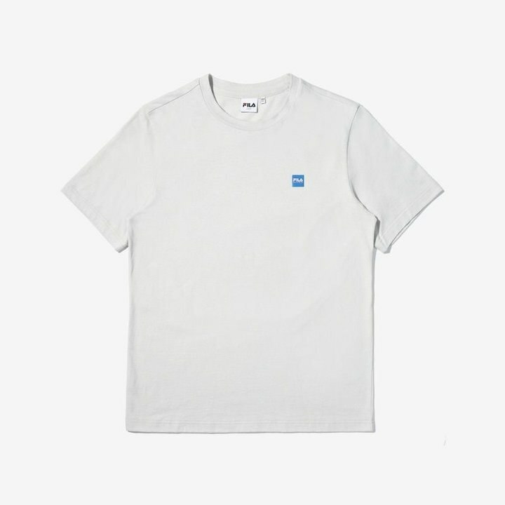 [S] FILA JEJU OREUM SHORT SLEEVE TEE,LIGHT GREY, FS2RSD2J02X-LGY (SFL135)