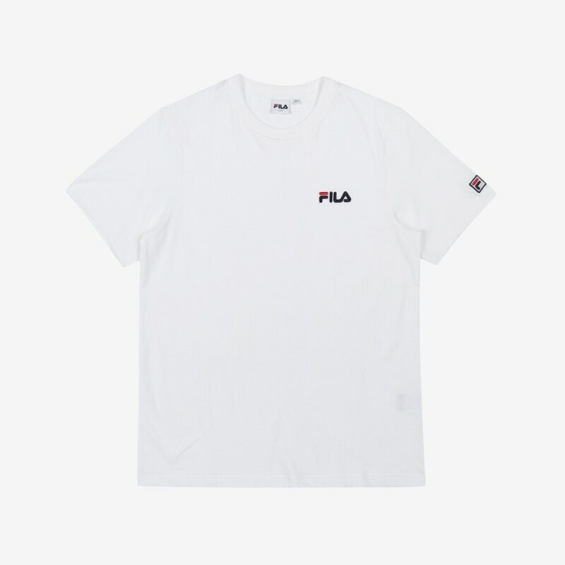 [S] FILA **SHORT SLEEVE T-SHIRT,OFF WHITE, FS2RSE2111X-OWH (SFL140)