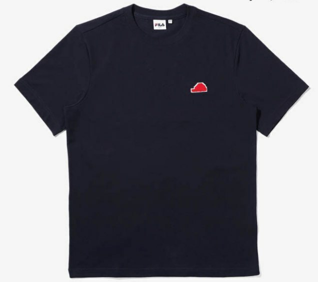 [S] FILA 8-BIT GAME T-SHIRT,INK NAVY, FS2RSD2881X-INA (SFL154)