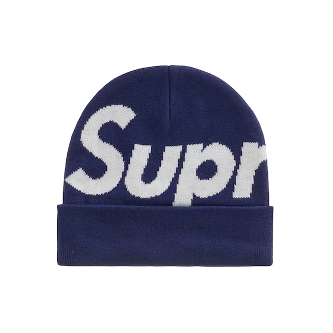 Supreme 22FW Big Logo Beanie 毛帽深藍| FLOMMARKET 官方網站