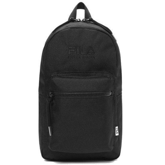 [S] FILA LINEAR LOGO SLING BAG,BLACK, FS3BCD6321X-BLK (SFL167)