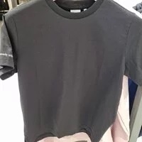 [S] FILA REGULAR FIT BASIC ROUND SHORT SLEEVE T-SHIRT,BLACK, FS2RSE2187F-BLK (SFL170)