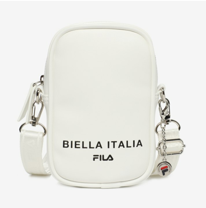 [S] FILA CELLPHONE CROSSBODY BAG,OFFWHITE, FS3BCD6342X-OWH (SFL172)
