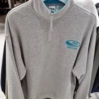 [S] FILA LOOSE FIT BASIC LOGO HALF ZIP UP,GRAY, FS2POD3118X-LML (SFL173)