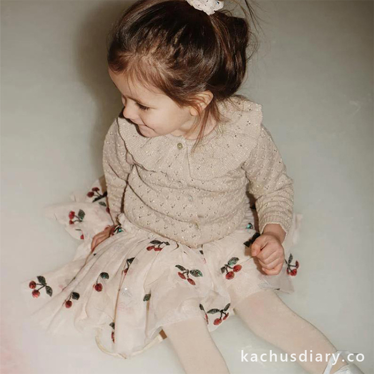 KS Cherry puffy dress