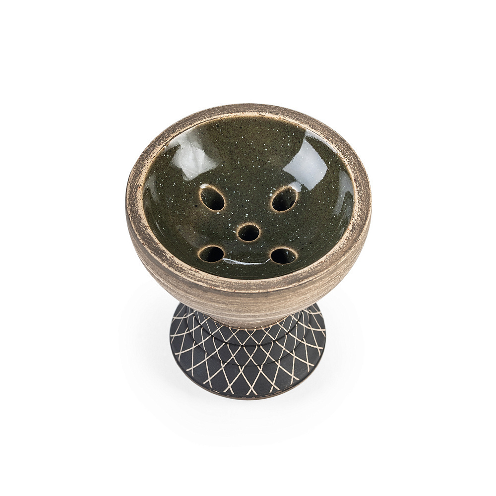 Alpha Bowl Turk Design - Green Sand