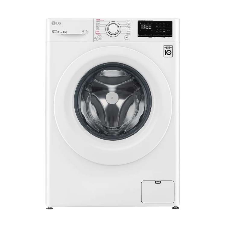 LG 樂金 Vivace 人工智能前置式洗衣機 (8kg, 1200轉/分鐘) F-1208V5W