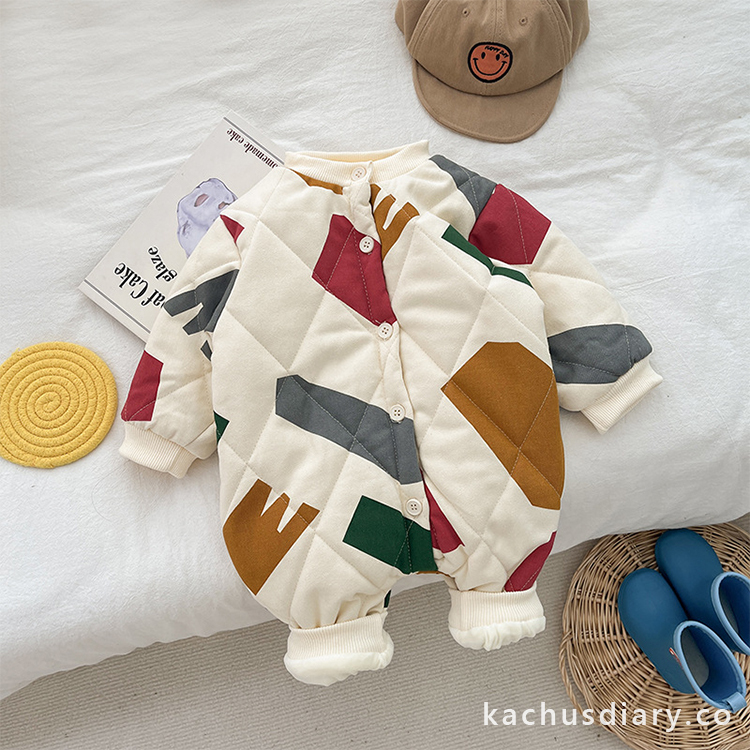 Korea geometry Romper