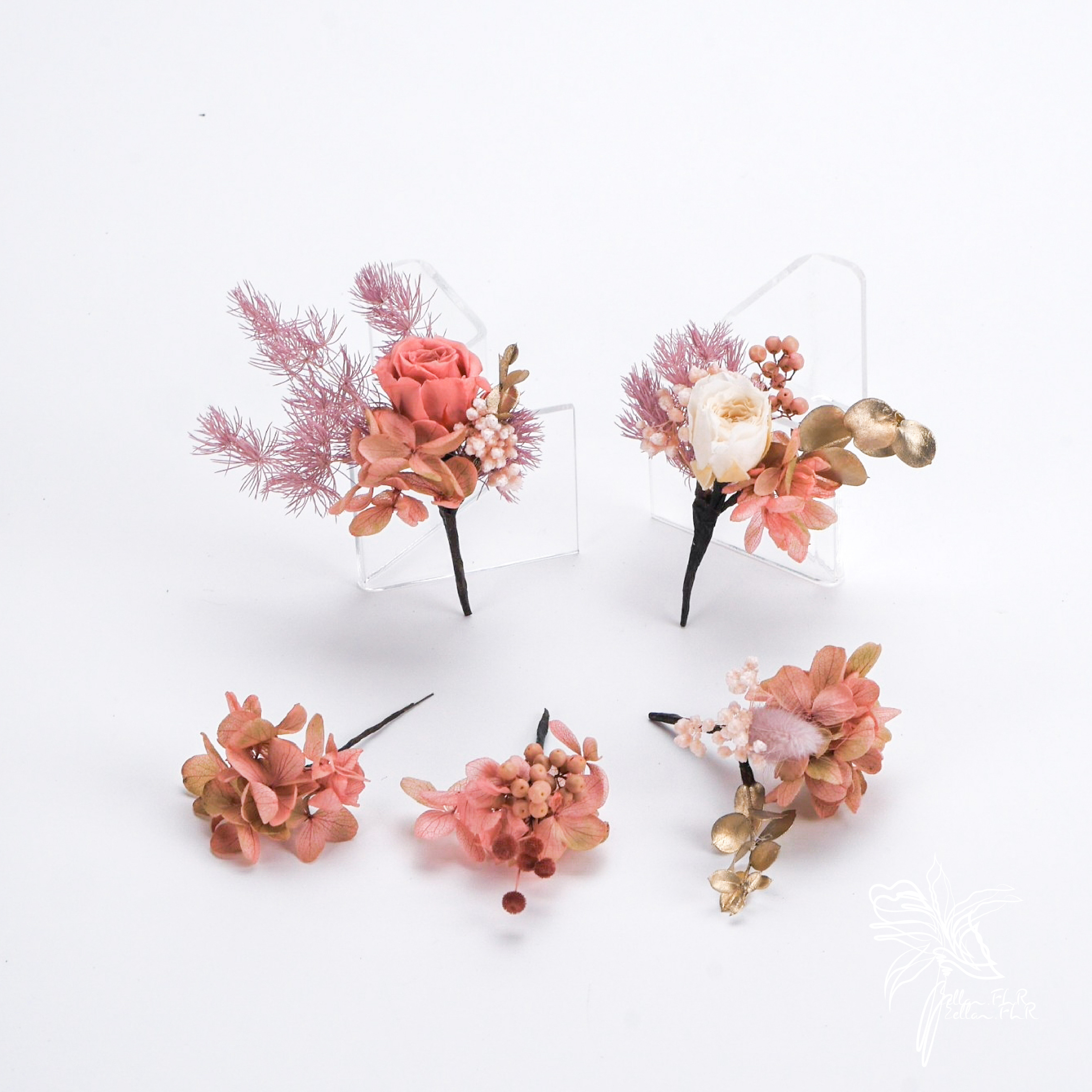 【浮光花影】永生乾燥花插組