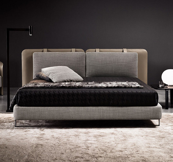 時尚軟包床架 AOZ-M9026