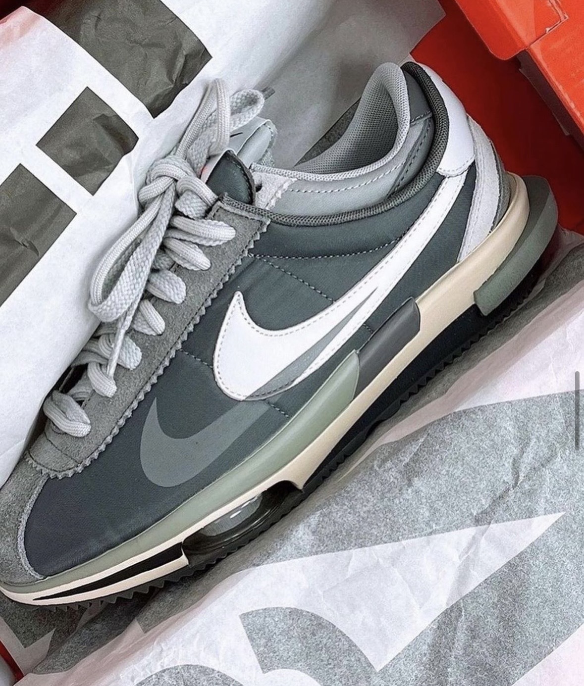 Sacai x Nike Zoom Cortez 