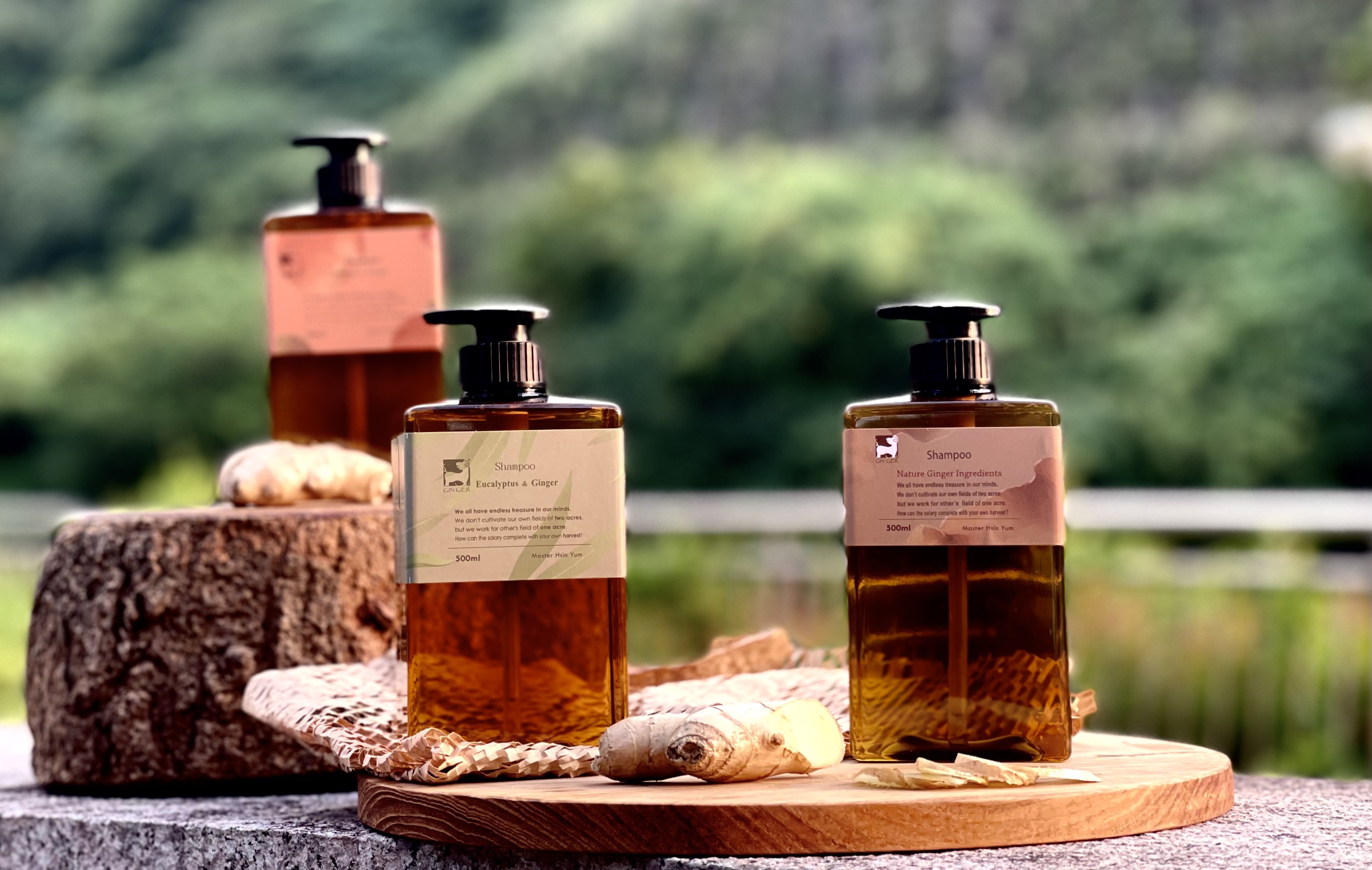 翠波雪松薑芬洗髮精 500ml