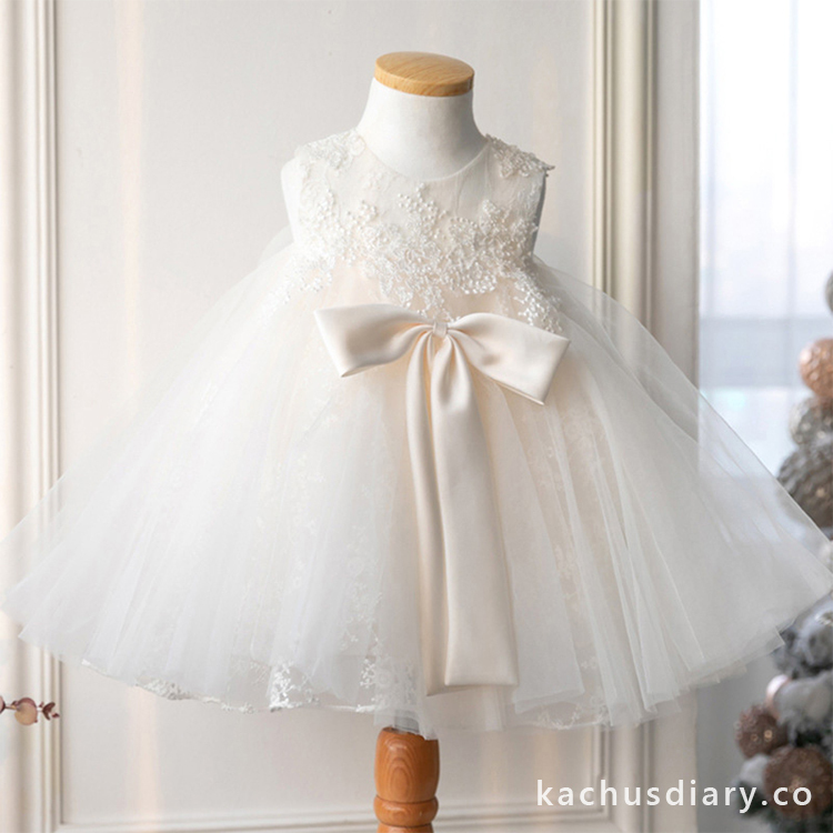 Cream Princess dress