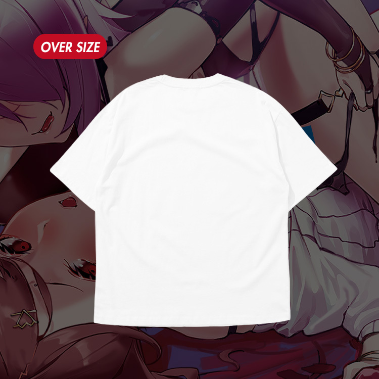 GEEKY x 貝莉莓魅魔照片短T-白