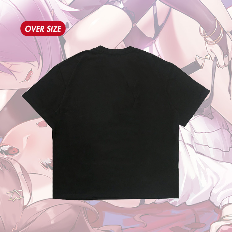 GEEKY x 貝莉莓魅魔照片短T-黑