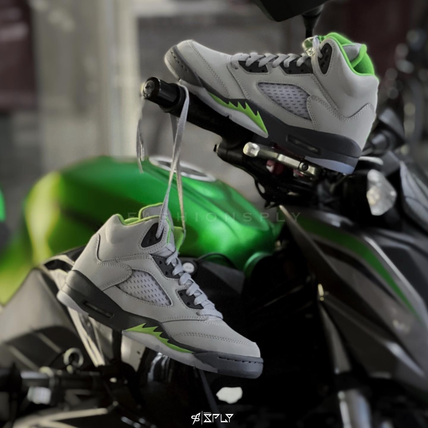 Air Jordan 5 Retro Green Bean 綠豆 灰綠 DQ3734-003 / DM9014-003