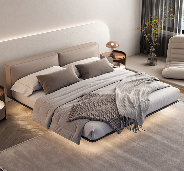 雙人軟包懸浮床 AOZ-8808