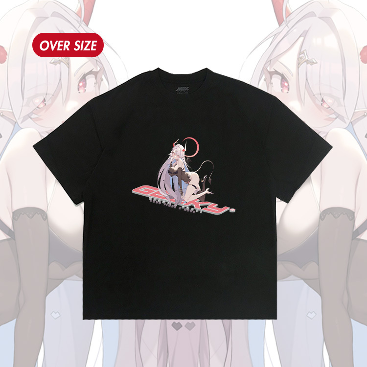 GEEKY x 貝莉莓魅魔進化短T-黑