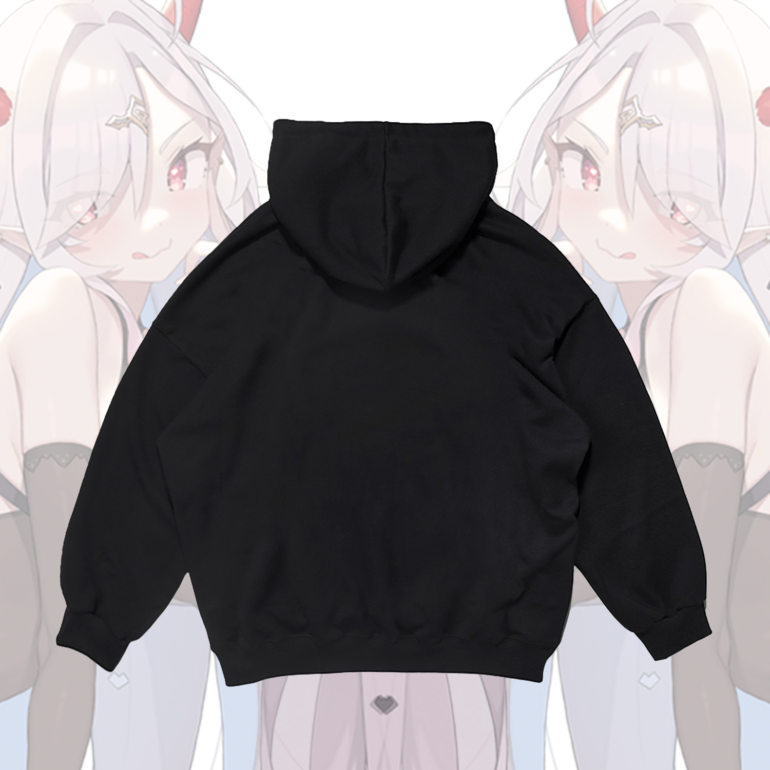 GEEKY x 貝莉莓魅魔進化帽T-黑