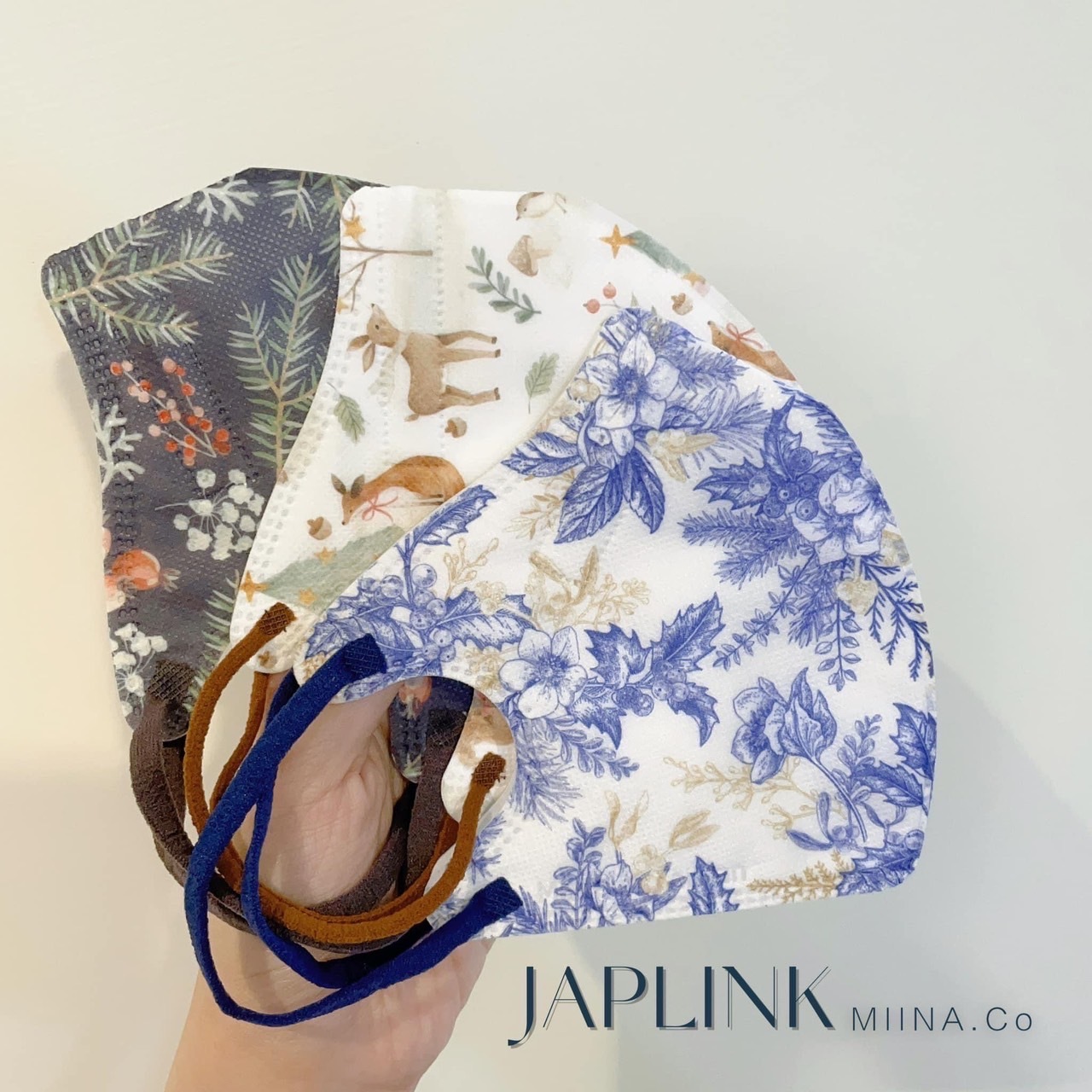 【 MIINA.Co x JAPLINK 立體口罩 聖誕寶盒 】