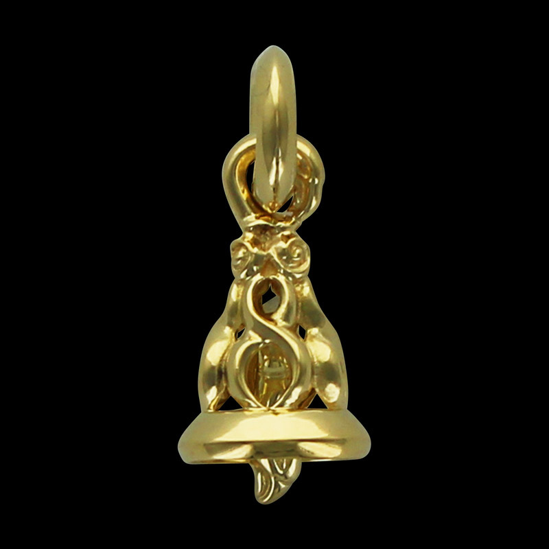 18K Yellow Gold Infinix Bell
